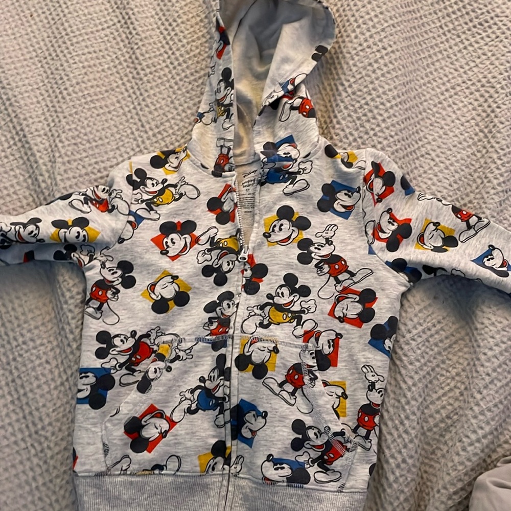 Mickey Mouse zip up 5t